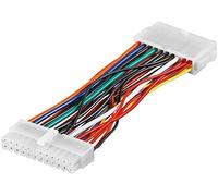 PremiumCord - Adaptador de Cable de alimentación ATX (20p-24p F/M)