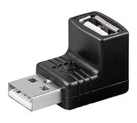 PremiumCord Adaptador USB 2.0 A-A, USB Tipo A Macho a Hembra 90°
