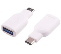 PremiumCord Adaptador USB 3.1 C a USB 3.0 A Macho a Hembra OTG Blanco