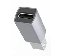 PremiumCord Adaptador USB-C a USB 2.0 B Hembra a Macho 480 Mbps Aluminio Color Gris Espacial