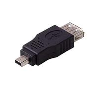 PremiumCord Adaptador USB Mini USB a USB A Macho a Hembra M/F