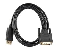 PremiumCord Cable Adaptador DisplayPort a DVI m/2 m, DP a DVI 1.hasta 1, 65 Gbps, Compatible con vídeo Full HD 1080P 60Hz, Negro