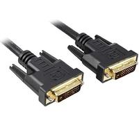 PremiumCord Cable de conexión DVI (5 m, doble enlace, DVI-D (24 + 1), macho a macho, Full HD, 1080p, resolución máxima 2560 x 1600 píxeles, 60 Hz, color negro