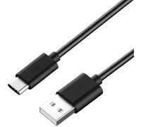PremiumCord Cable de Conexión USB-C a USB 2.0 1m, Carga Rápida hasta 3A, Cable de Carga y Cable de Datos, USB 3.1 Tipo C Macho a USB 2.0 Tipo A Macho, Color Negro, Longitud 1m