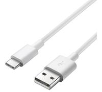 PremiumCord Cable de Conexión USB, Cable de Carga hasta 3A, Potencia 60W, Soporta PD 3.0 / QC 4.0, Cable de Datos hasta 480 Mbit/s, USB Tipo A Macho a USB Tipo C Macho, Color Blanco, Longitud 1m