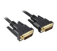 PremiumCord DVI-D (M)/DVI-D (M), 3m - cables DVI (3m, 3m, DVI-D, DVI-D) Negro