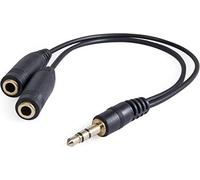 PremiumCord Conector de Cable 3, 5 Hembra m - 2 x F 10 cm
