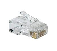 PremiumCord Conector RJ45 de 8 Pines para Cable, Paquete de 10 en Bolsa