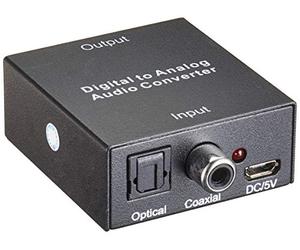 PremiumCord Conversor de Audio Analã³Gico 2 RCA out- Digital Coaxial/Tosl