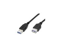 PremiumCord Extensión USB 3.0 Super-Speed 5 Gbit/s A-A, MF, 9 Pines, 3 m - ku3paa3bk