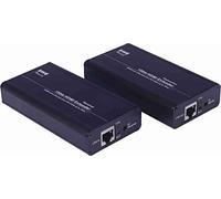 PremiumCord - Extensor HDMI (150 m, Mediante un Cable LAN, Cat5e