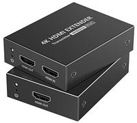 PremiumCord HDMI 2.0 Matrix Switch 4:4, Resolución 4K@60Hz, HDCP 2.2, HDR10, HDTV, Transferencia de Datos 18 Gbit/s, YUV4:4:4, Color Negro