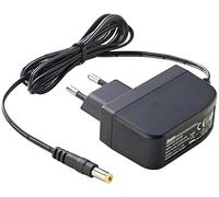 PremiumCord Fuente de Alimentación Universal 230V / 12V / 0,5A, Fuente de Alimentación AC/DC, Adaptador de Corriente para Routers y Otros Dispositivos, Enchufe de Salida 5,5mm / 2,1mm, Longitud 1,5m