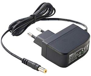 PremiumCord Fuente de Alimentación Universal 230V / 12V / 1,5A, Fuente de Alimentación AC/DC, Adaptador de Corriente para Routers y Otros Dispositivos, Enchufe de Salida 5,5mm / 2,1mm, Longitud 1,5m