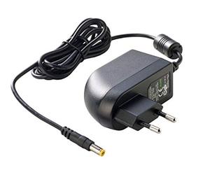 PremiumCord Fuente de Alimentación Universal 230V / 24V / 1A, Fuente de Alimentación AC/DC, Adaptador de Corriente para Routers y Otros Dispositivos, Enchufe de Salida 5,5mm / 2,1mm, Longitud 1,8m