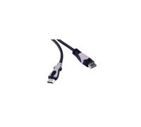 PremiumCord HDMI-DisplayPort, 2 m, HDMI, DisplayPort, Macho, Macho, Negro, Gris