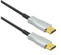 PremiumCord Cable HDMI fibra óptica AOC 4K 18Gbps 4K@60Hz Deep Color 3D HDR ARC 25 m Negro