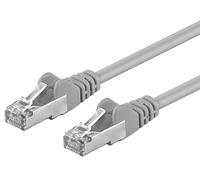 PremiumCord Patch Cable Cat 5e FTP, 10Gbit/s, Cable Ethernet, LAN, Conectores RJ45, Flexible y Robusto, AWG 26/7, Conductores 100% CU, Gris, 30 m