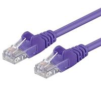 PremiumCord Patch Cable Cat 5e UTP, 1Gbit/s, Cable Ethernet, LAN, Conectores RJ45, Flexible y Robusto, AWG 26/7, Conductores 100% CU, Violeta, 5 m