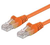 PremiumCord Patch Cable Cat 5e UTP, 1Gbit/s, Cable Ethernet, LAN, Conectores RJ45, Flexible y Robusto, AWG 26/7, Conductores 100% CU, Naranja, 3 m