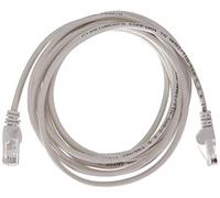 PremiumCord Patch Cable CAT 5e UTP, 1Gbit/s, Cable Ethernet, LAN, Conectores RJ45, Flexible y Robusto, AWG 26/7, Conductores 100% CU, Blanco, 3 m