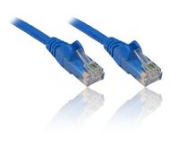PremiumCord Patch Cable Cat 5e UTP, 1Gbit/s, Cable Ethernet, LAN, Conectores RJ45, Flexible y Robusto, AWG 26/7, Conductores 100% CU, Azul, 5 m
