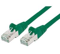PremiumCord Patch Cable Cat 6a S/FTP, 10Gbit/s, Cable Ethernet, LAN, Conectores RJ45, Flexible y Robusto, AWG 26/7, Conductores 100% CU, Verde, 2 m
