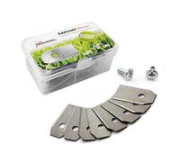 Premiumpreis.de Der mejor precio en línea Cuchillas de repuesto para robot cortacésped Husqvarna Automower/Gardena (0,75 mm/3,1 g), incluye tornillos