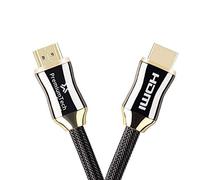 PremiumTech - Cable HDMI 2.1 Soporta hasta 10K, 8K 60Hz y 4K 120Hz - Ultra High Speed 48GB/s - Dolby Vision Atmos - eARC - HDR10+ (3m)