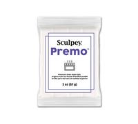 Premo Sculpey ISCPE025527 - Compuesto de Modelado para Escultura, Color Blanco