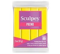 Premo Sculpey Polymer Clay 2 oz-Zinc Yellow Hue