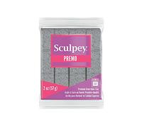 Premo Sculpey ISCPE025065-Compuesto de Modelado para Escultura, Arcilla, Tejido Gris y Gris, 57