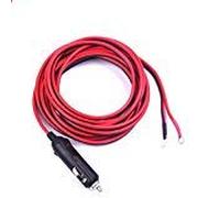 Premuim Encendedor de Cigarrillos para automóvil Enchufe Macho a Cable sin procesar Adaptador de extensión de Terminal de ojete 15FT / 15A Cable de Fuente de alimentación automática de 12V / 24V