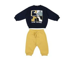 Prénatal, Conjunto de Chándal Niño con Tema de Dinosaurios, con Pantalón Largo y Sudadera de Suave Algodón