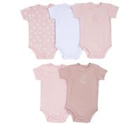 Prénatal, Set de 5 Body Bebé de Manga Corta, en Suave Algodón, con Cómoda Apertura con Botones