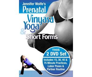 Prenatal Vinyasa Yoga & Short Forms 2 DVD Set