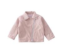 Prendas Vestir Chaqueta Bebé Turn-down Abrigo Corto Invierno Cuero Oto?o Ni?o Ni?as Ni?os Ropa