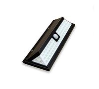 PRENDELUZ Aplique solar LED recargable 1.5W, 400lm, con sensor; ideal para iluminación exterior y ahorro energético.