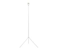 PRENDELUZ Armazón de pie para salón, serie Imola, color blanco, base 1xe27, dimensiones 130x55x55 cm, ideal para iluminación y decoración interior.