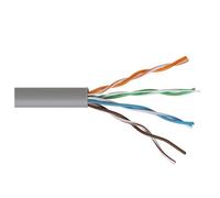 PRENDELUZ Cable de red Cat.5e UTP flexible AWG24, 100 m, ideal para conexiones Ethernet de alta velocidad y transmisión de datos en redes locales.