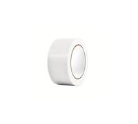PRENDELUZ Cinta americana blanca 50mm x 10m tela reforzada adhesivo de caucho sintético resistente al agua y humedad multiusos para reparaciones y bricolaje