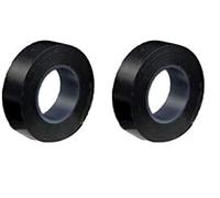 PRENDELUZ Cinta Nuñez negra. Cinta aislante en caja 20m x 19mm. (Paquete de 2)