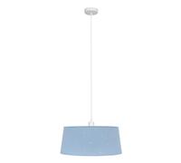 PRENDELUZ Colgante de luz E27, color celeste, dimensiones 40x40 cm, ideal para decorar y aportar estilo a espacios interiores.