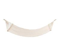 PRENDELUZ Hamaca Colgante - Hamaca con travesaño de Color Natural, Medidas 200x100 cm, Ideal para relajación en Exteriores e Interiores, Resistente y cómoda.