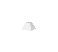 PRENDELUZ Pantalla de Techo E27, Blanco, 15x8x11 cm, Tejido Popelín, ideal para iluminación decorativa y ambientación de espacios interiores.