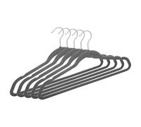 PRENDELUZ Percha - Percha de Terciopelo de 445 mm, Pack de 10 Piezas, Ideales para Colgar Ropa sin Dejar Marcas ni Arrugas.