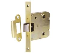 PRENDELUZ Picaporte - Hierro latonado, Canto Cuadrado, diseño Robusto, Ideal para Puertas, fácil instalación y Gran Durabilidad.