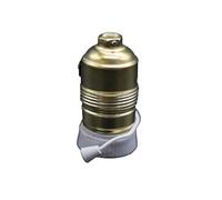 PRENDELUZ Portalámparas de cadena en latón, diseño elegante, fácil instalación, ideal para decoración de interiores y exteriores.