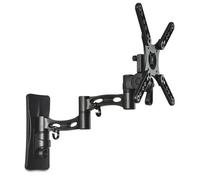 PRENDELUZ Soporte LCD - Soporte de Dos Brazos para Pantallas de 10'' a 32'', Ajuste de inclinación y rotación, fácil Montaje, Robusto y Resistente.