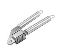 Prensa Ajos, Apritsce Machacador de Ajos, Prensador de Ajos Inoxidable, Triturador de Ajos, Machacador de Ajos y Jengibre sin Esfuerzo, Pica Ajos Sin Necesidad de Pelarlos, Limpiar y Duradero